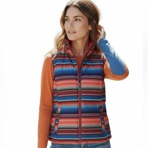 Ariat Southwestern Reversible Puffer Vest, size medium